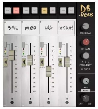 多融合混响插件 Metric Halo DBVerb v4.0.86 R2R Win