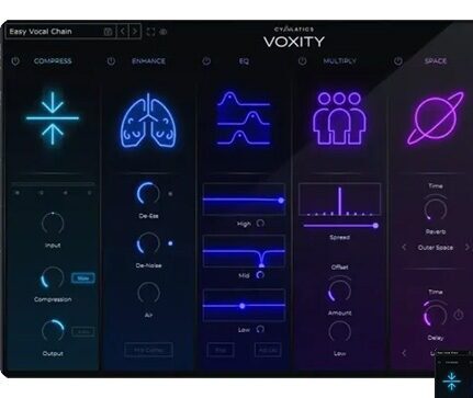 人声综合混音插件 Cymatics VOXITY Vocal Mixing Plugin v1.0.0