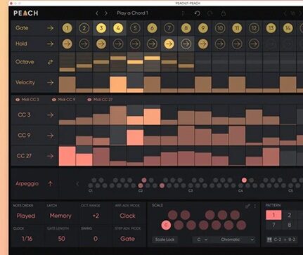 多节拍琶音器 510k PEACH v1.0.0 Win