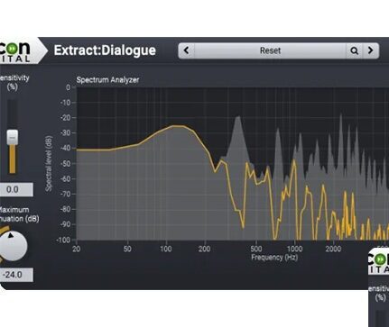 全自动背景音降噪插件 Acon Digital Extract Dialogue v1.5.0 Fixed R2R