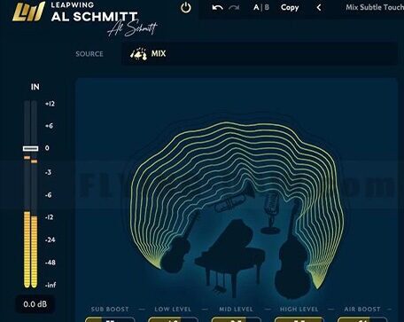 大师签名款音频自动处理混音母带插件 Leapwing Audio Al Schmitt v1.4.3 Win