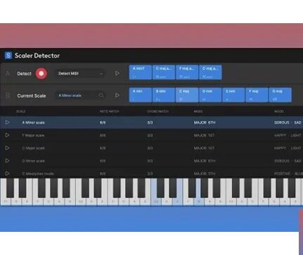 音阶调性和弦检测器 Scaler Music Scaler Detector v1.0.0