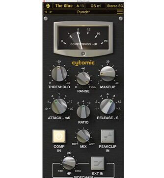 模拟总线压缩器 Cytomic The Glue v1.8.1 R2R Win