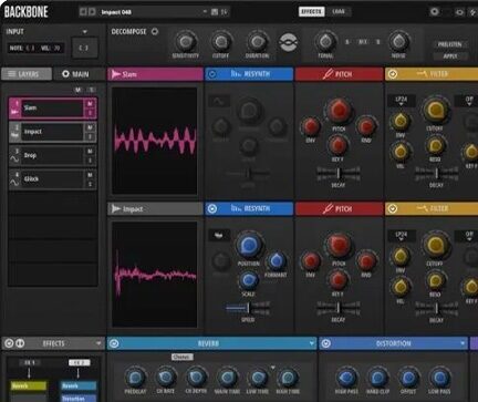 创意鼓机合成器 Steinberg Backbone v1.6.10 R2R Win
