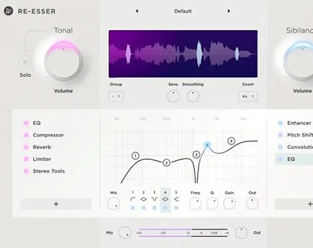 去除嘶声消除器 Wavesfactory Re-Esser v1.0.1