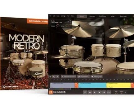拓展鼓音源 Toontrack Modern Retro EZX v1.0.1