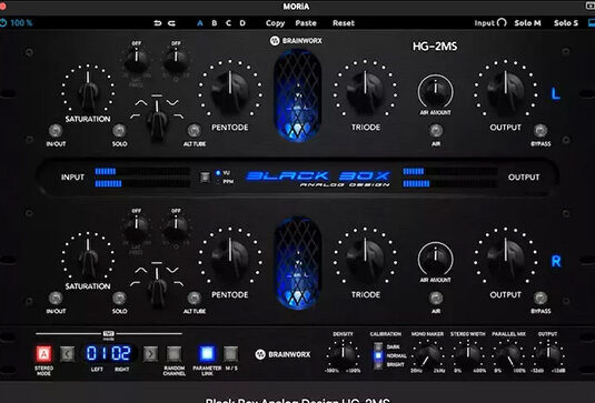混音总线的最佳伙伴 Plugin Alliance Black Box Analog Design HG-2MS v1.3.1