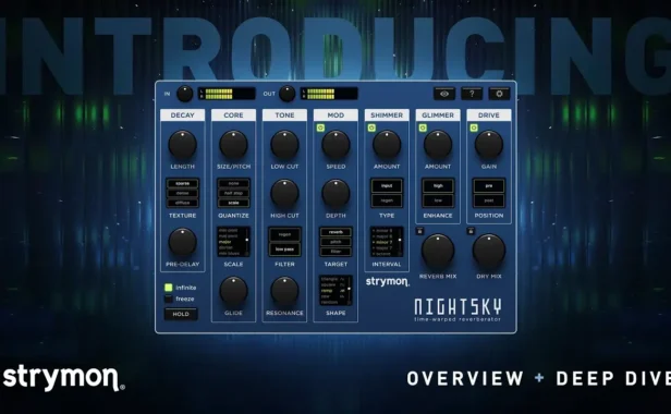 【合成器混响插件】Strymon NightSky Plugin v1.0.1