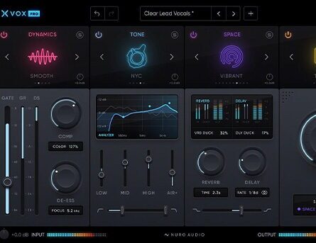 人声混音插件套装 Nuro Audio Xvox Pro v1.0.3