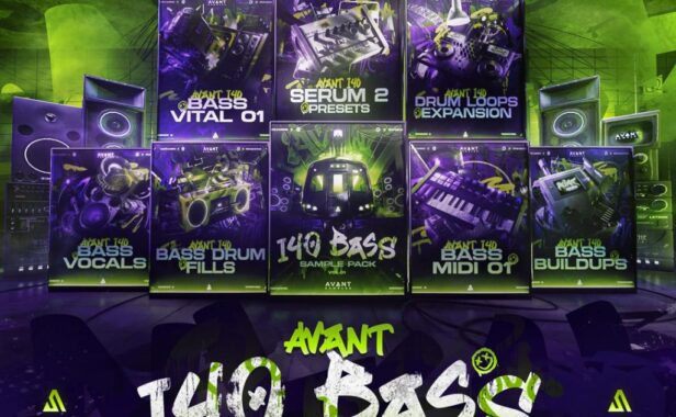 【Dubstep & UK Bass多风格采样包】Avant Samples Avant 140 Bass and UK Bass Production Suite