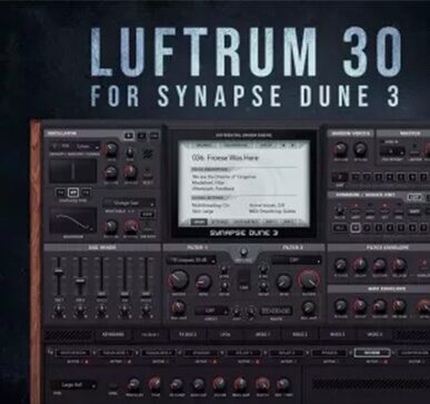 Synapse Audio Dune 3 合成器拓展预设 Luftrum 30
