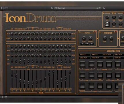 模拟鼓机音源 GForce IconDrum v1.0.0 R2R