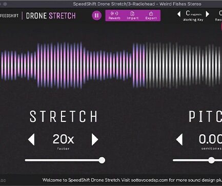 创意音频插件 SottovoceDSP SpeedShift Drone Stretch v2.0.1 MOCHA Win