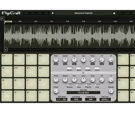 采样切割插件 Mikey Audio FlipCraft v1.4.0 MOCHA Win