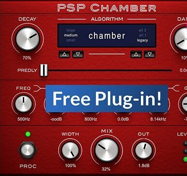 混响插件 PSPaudioware PSP Chamber v1.0.1