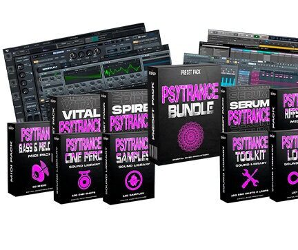 迷幻出神舞曲套装 Esential Music Productions Psytrance Bundle WAV MiDi Serum Vital Spire SoundBank-ARCADiA