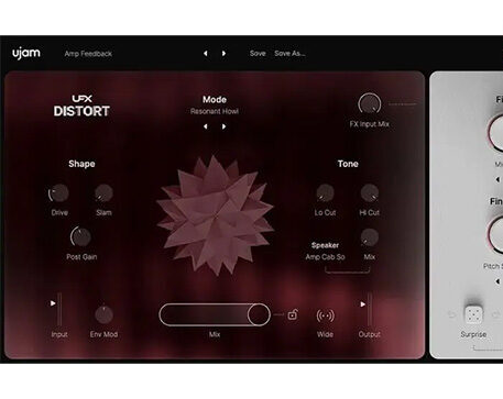 失真效果插件 UJAM UFX-DISTORT v1.0.0 R2R Win
