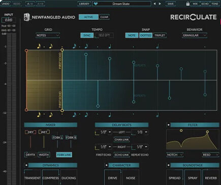 延迟效果插件 Newfangled Audio Recirculate v1.2.0 Win