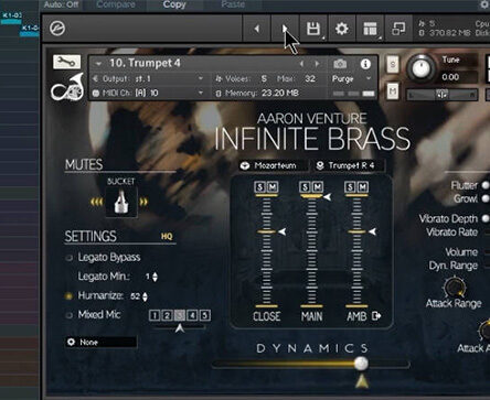 影视铜管 Aaron Venture Infinite Brass 1.6