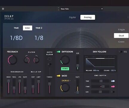 延迟效果插件 AIR Music Technology AIR Delay Pro v1.0.0 R2R Win