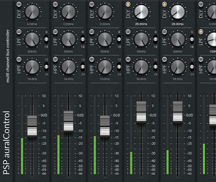 多通道分轨 混音和母带的工具 PSPaudioware PSP auralControl v1.2.5 Win