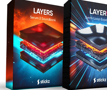 血清合成器主音预设 Stickz Layers EDM Lead Presets for Xfer Serum 2-FANTASTiC