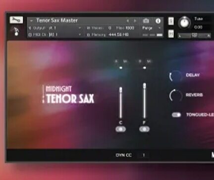 次中音萨克斯音源 Musical Sampling Midnight Tenor Sax