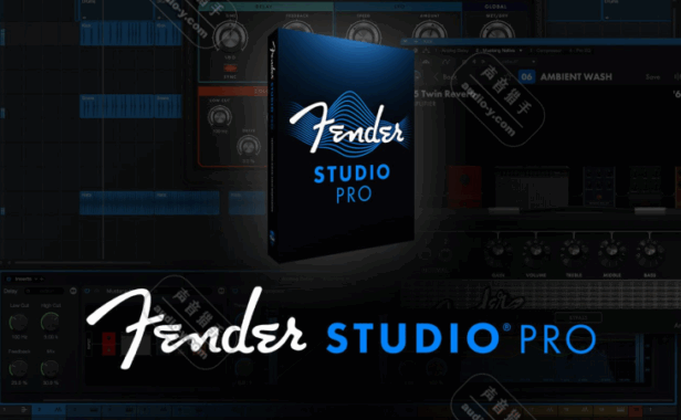 音乐制作宿主软件 Fender Studio Pro 8 v8.0.2