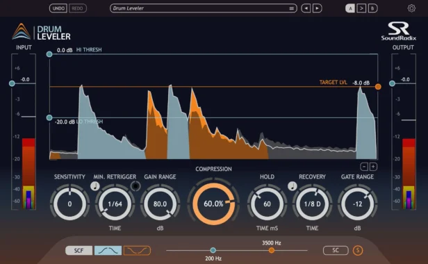专业鼓效果插件 Sound Radix Drum Leveler v1.2.1&v1.1.1