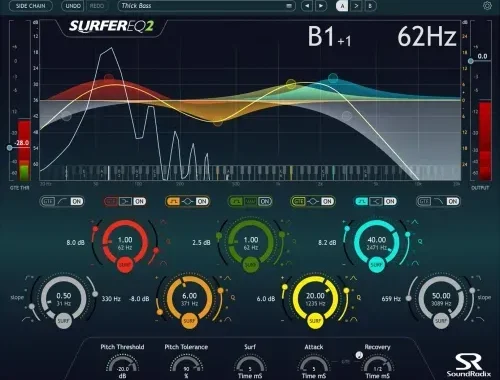 音高追踪均衡器 Sound Radix SurferEQ v2.1.2