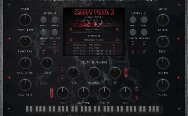 惊悚钢琴3 Electronik Sound Lab CREEPY PIANO 3