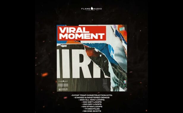全新流行陷阱节拍合集 Flame Audio Viral Moment Pop Trap Beats WAV MiDi