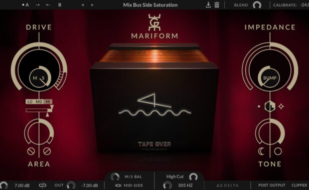 变压器饱和器插件 Wavegrove Mariform v1.0.6 Win