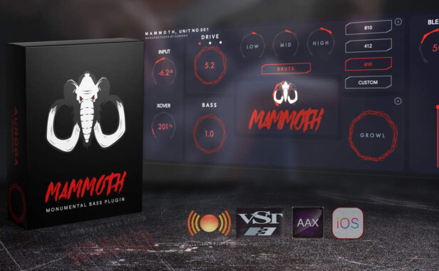 贝斯吉他设计的高级插件 Aurora DSP Mammoth v1.7.0 Win