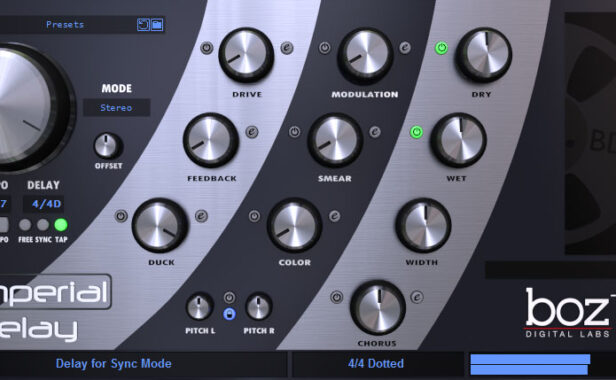延迟多重效果器 Boz Digital Labs Imperial Delay v1.5.11 R2R