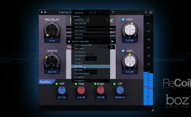弹簧混响 Boz Digital Labs ReCoil v1.0.5 R2R