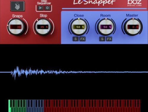 打响指声音现代音乐电鼓 Boz Digital Labs Le Snappet v1.0.3 R2R