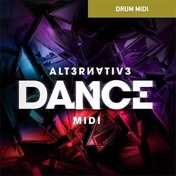 舞曲的鼓组MIDI素材包 Toontrack Alternative Dance MiDi