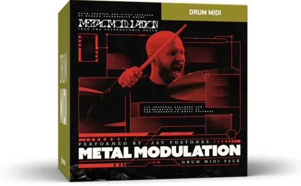 Toontrack 打击乐金属MIDI素材包 Toontrack Metal Modulation MiDi