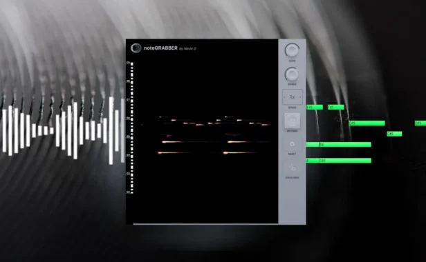 将音频采样转换为MIDI插件 Navie D noteGRABBER v2.0.0 BTCR