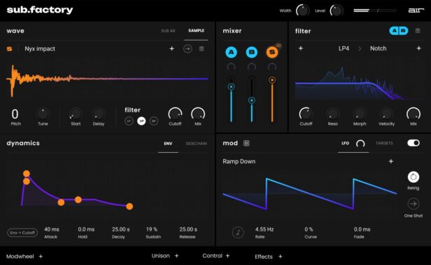 贝斯合成器 AIR Music Technology Sub Factory v1.2.1.11