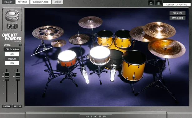 GGD新金属浪潮架子鼓音源 GetGood Drums One Kit Wonder Nu Metal