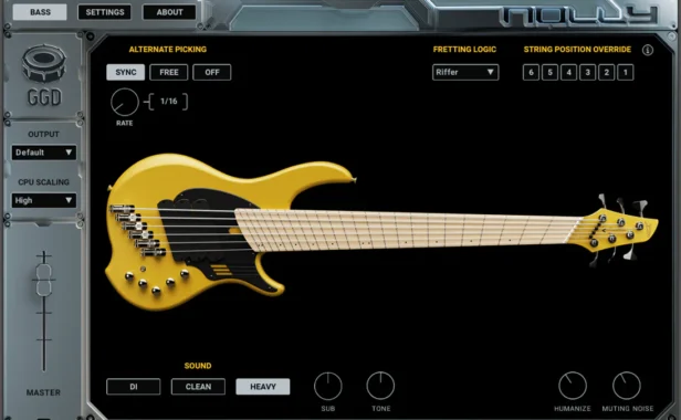GGD诺利贝斯音色 GetGood Drums The Nolly Bass Library