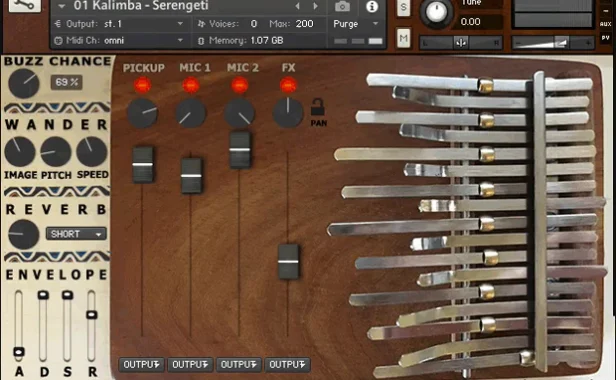 卡林巴音源 Cinesamples Kalimba