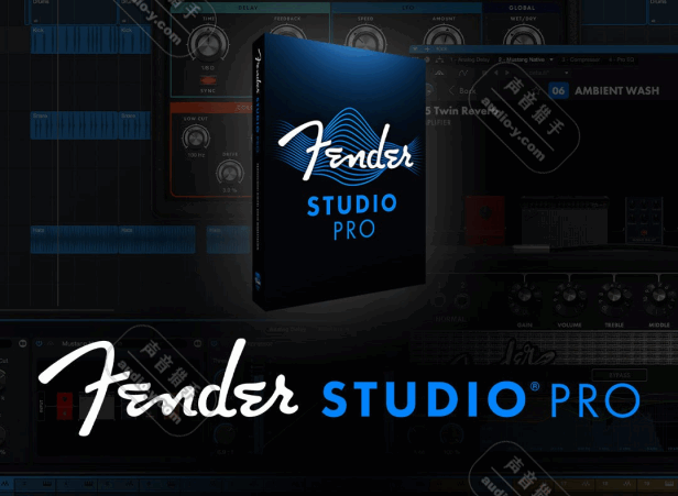 音乐制作宿主软件 Fender Studio Pro 8 v8.0.2
