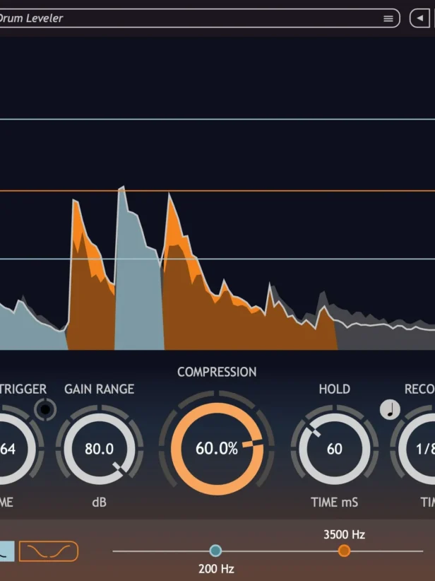 专业鼓效果插件 Sound Radix Drum Leveler v1.2.1&v1.1.1