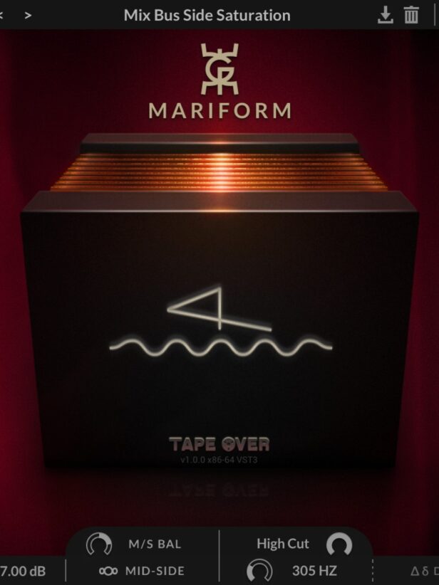 变压器饱和器插件 Wavegrove Mariform v1.0.6 Win