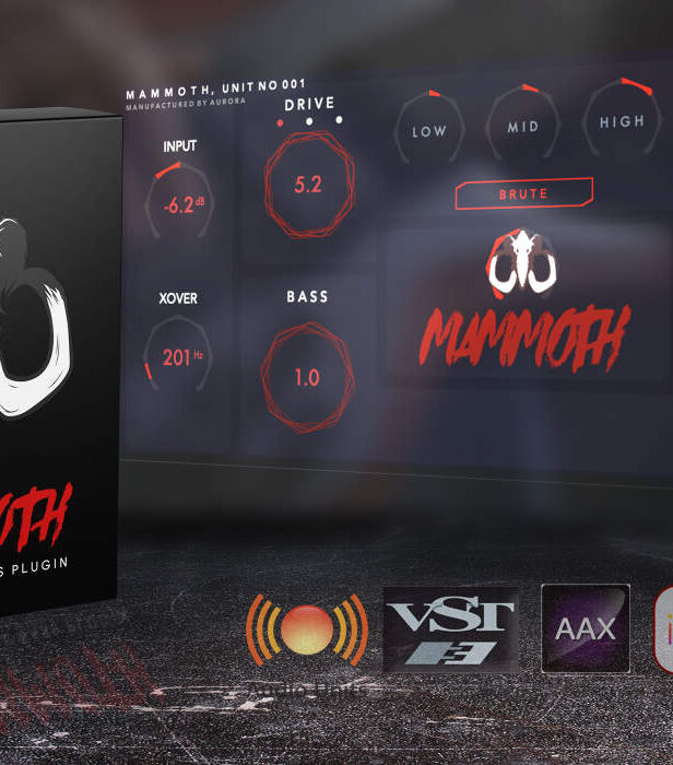 贝斯吉他设计的高级插件 Aurora DSP Mammoth v1.7.0 Win
