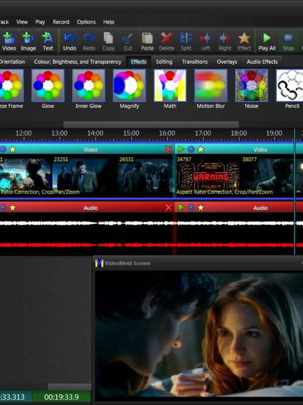[多轨数字音频和视频编辑程序] VideoMeld v1.83 [WiN]（11MB）