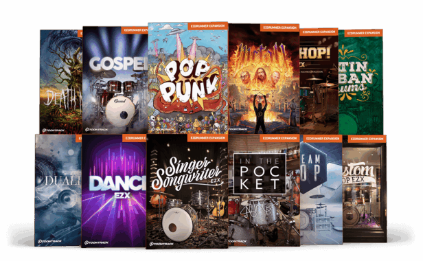 四套拓展鼓合集 Toontrack EZX SOUNDBANK Collection v2024.12 （包含Underground Metal Mania Heavy Rock EZX SOUNDBANK MIDI ONLY Alchemy of Pop EZX SOUNDBANK）